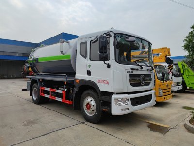 抽吸運(yùn)輸污水淤泥、糞便、沼液罐式車(chē)，國(guó)六排放吸污車(chē)抽吸快、適用面廣